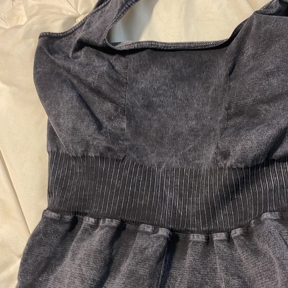 Free People Good Karma Runsie🖤✨ - Picture 7 of 11